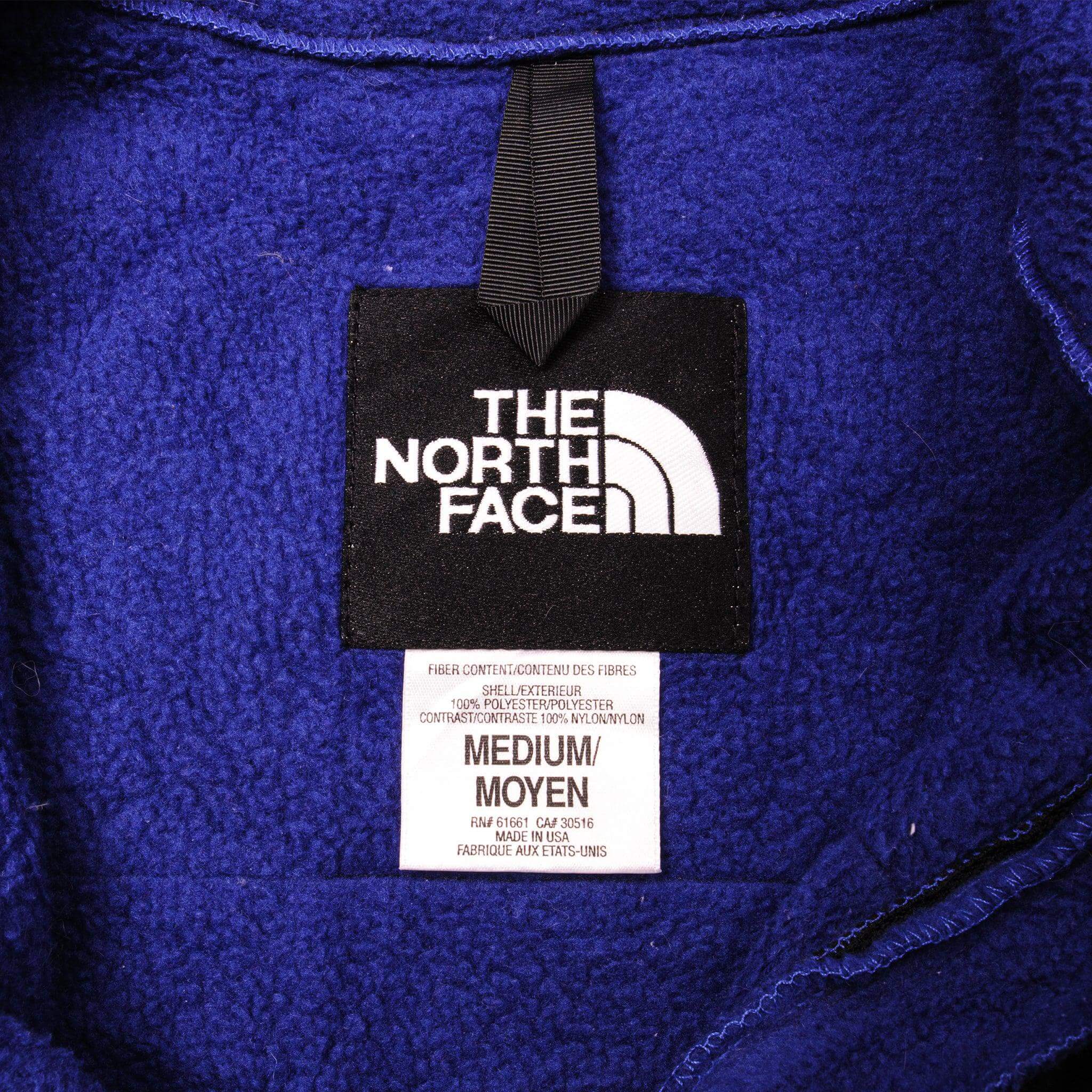 Vintage The North Face Polartec Fleece Jacket Size Medium Made In USA.  RN#61661 CA# 30516 