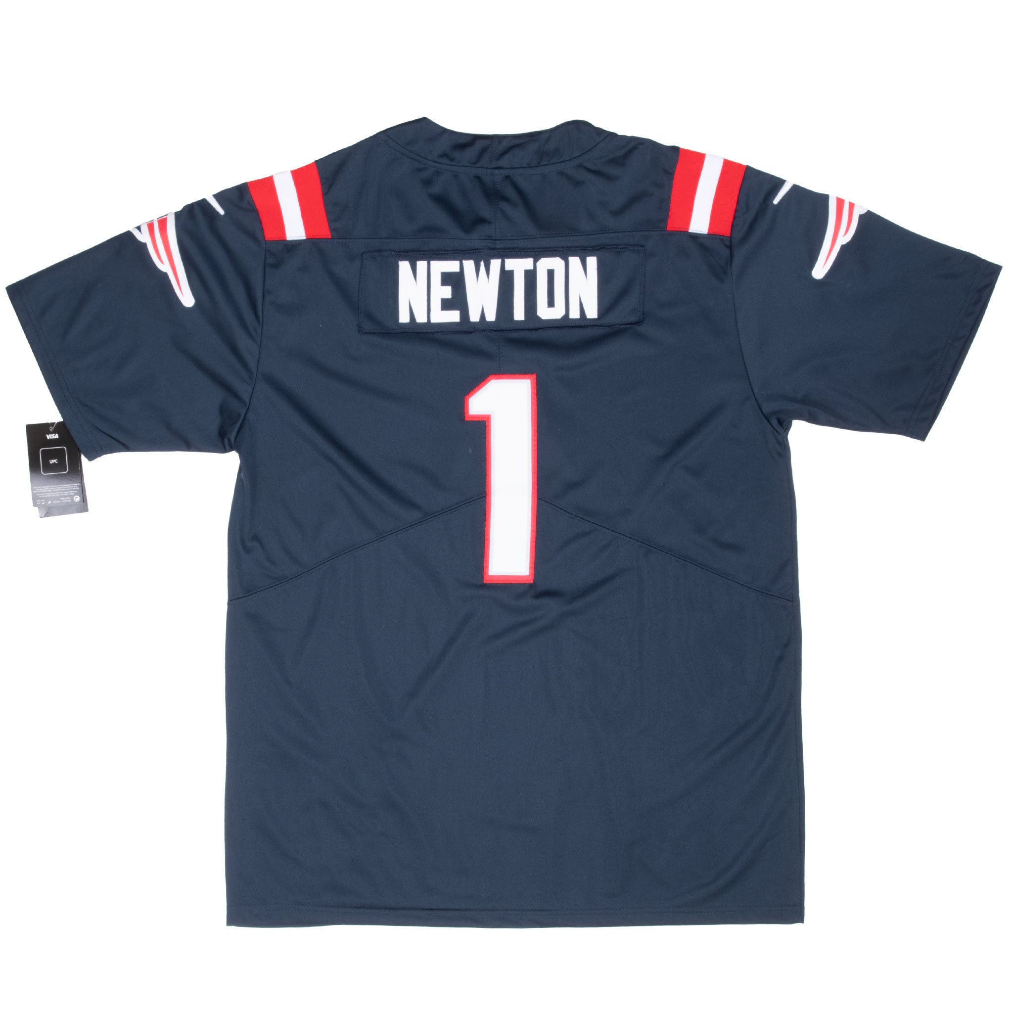 Vintage Nfl New England Patriots Newton #1 Nike Jersey 2011 Size Large Deadstock