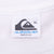 Vintage Quicksilver White Surf Tee Shirt 1990S Size Large Made In Usa With Single Stitch Sleeves