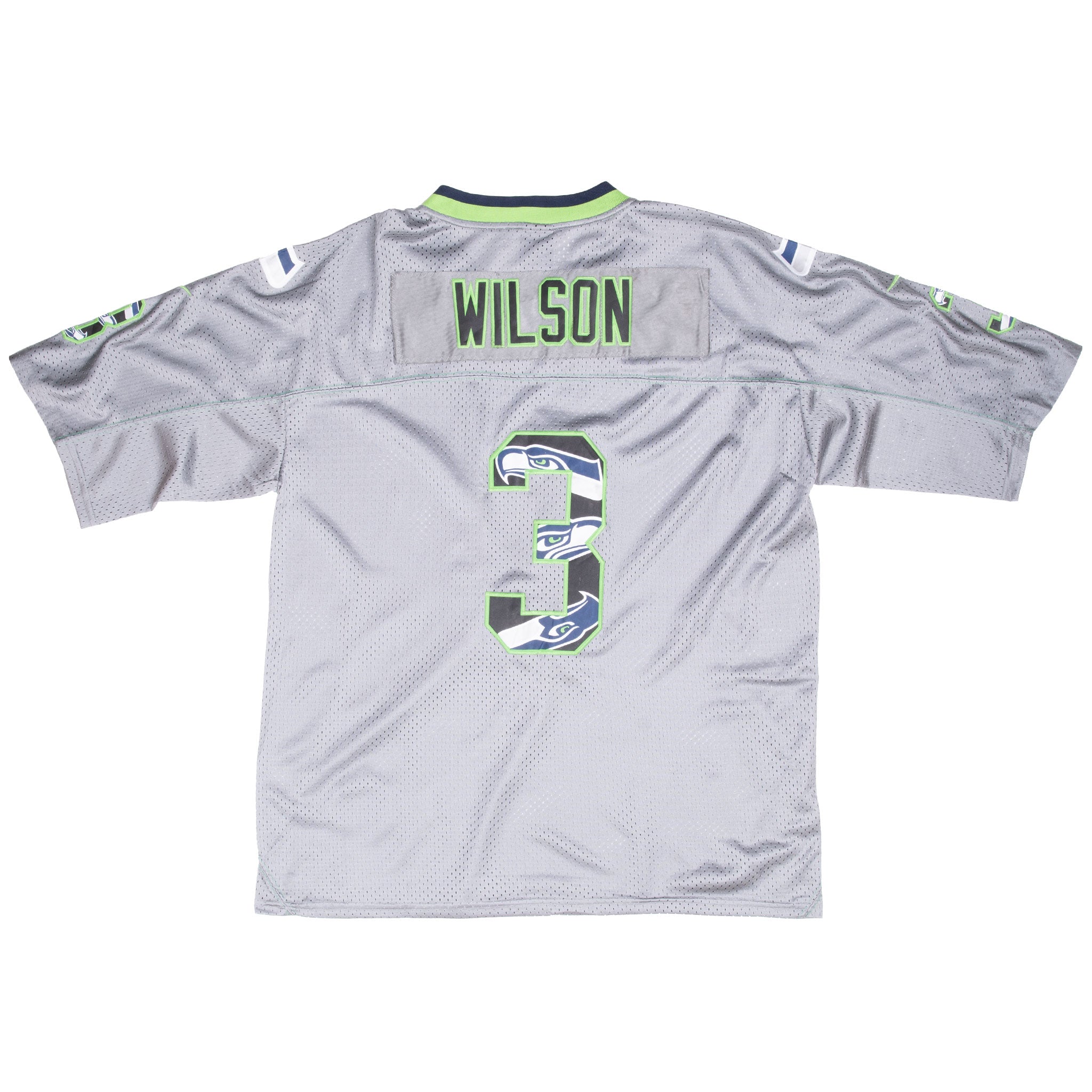 Vintage Nfl Seattle Seahawks Wilson #3 Nike Jersey Size 44