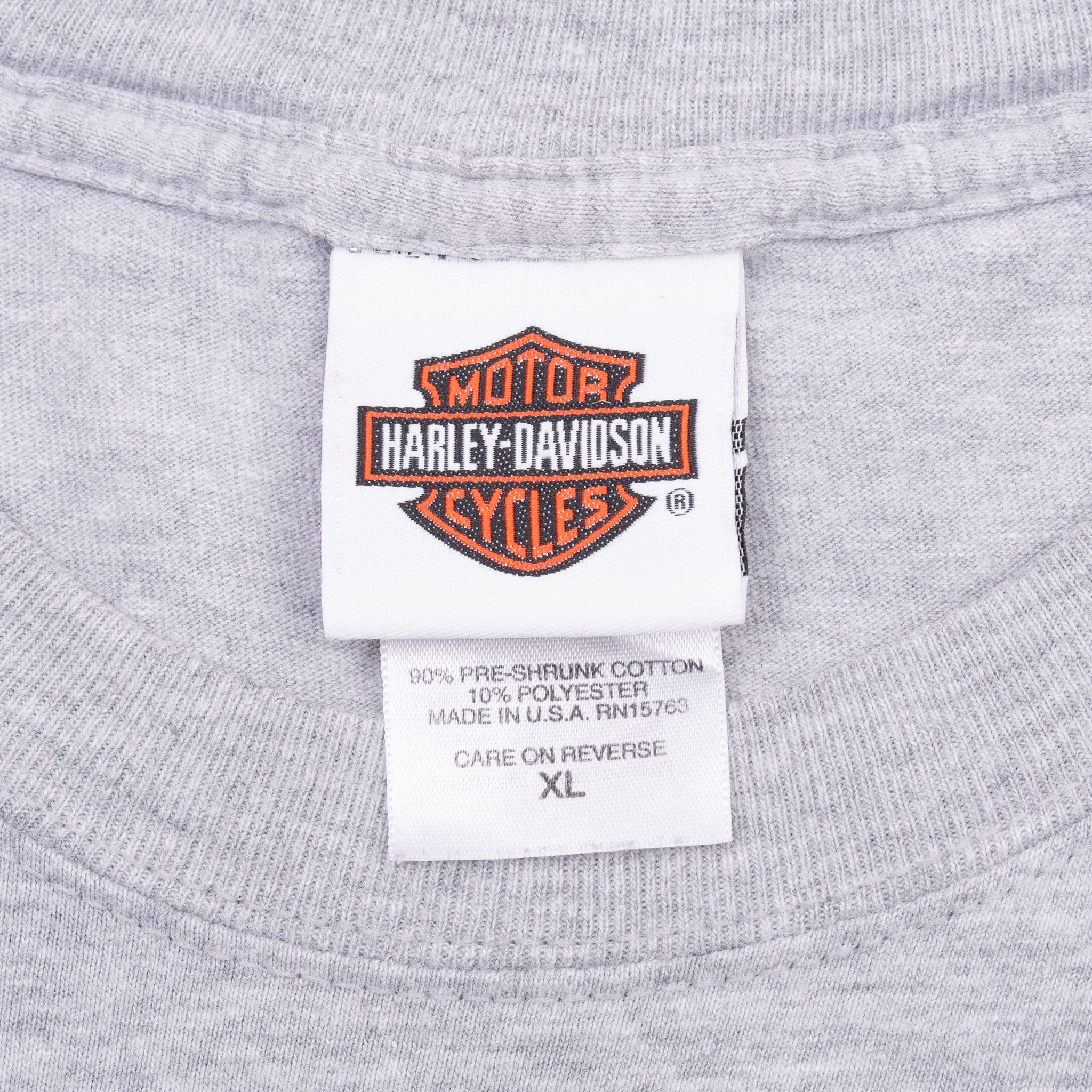 Vintage Harley Davidson Las Vegas Tee Shirt 2007 Size XL Made In USA