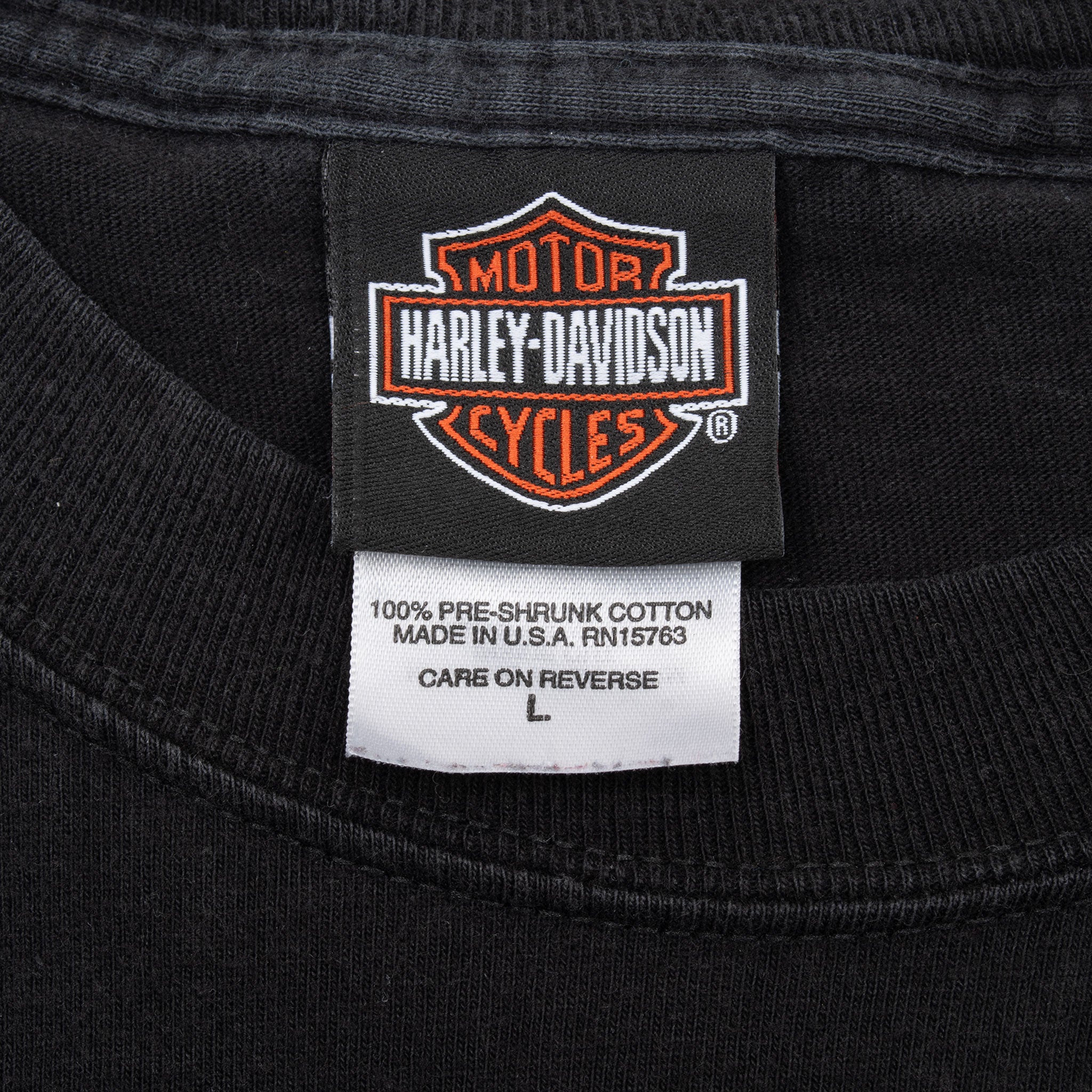 Vintage Harley Davidson High Mile Tee Shirt 2007 Size Large Made In Usa