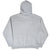 Back of gray Arizona State pullover hoodie with plain design