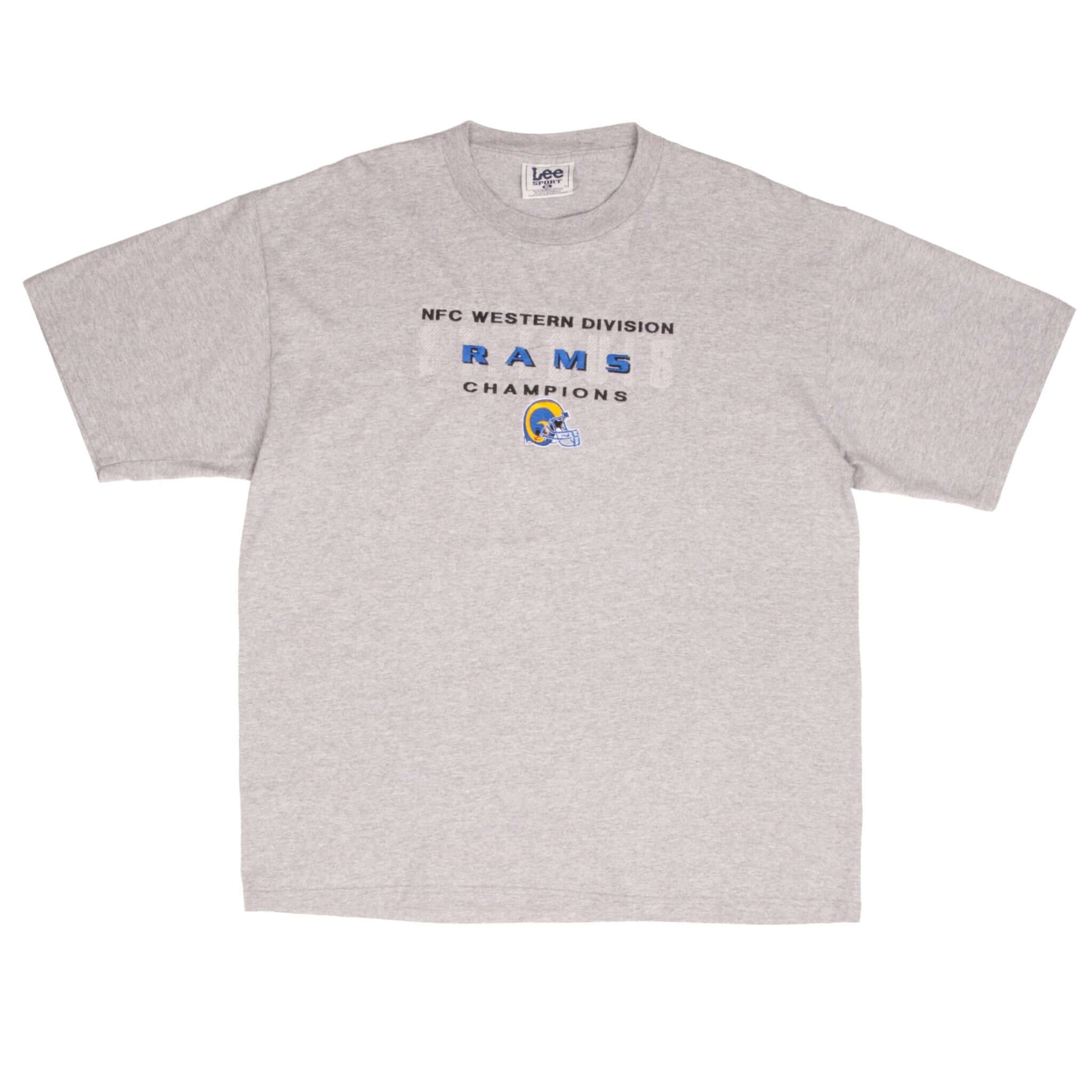 Vintage Nfl St Louis Rams Nfc Champions 1990S Tee Shirt Size XL