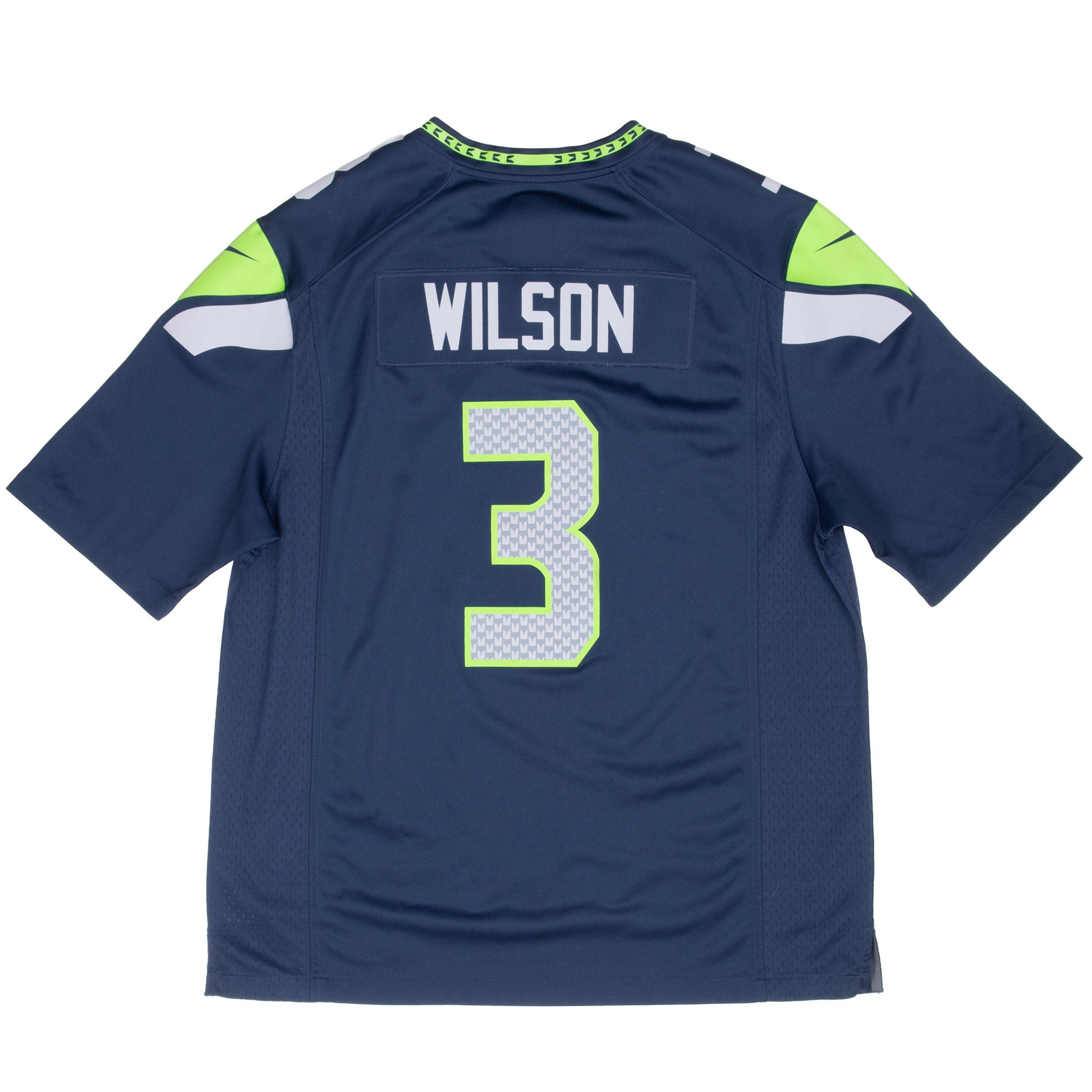 Vintage Nfl Seattle Seahawks Wilson #3 Nike Jersey Size XL
