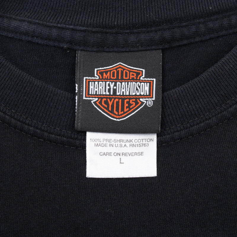Vintage Harley Davidson Brothers Lindon Utah Tee Shirt 2008 Size Large Made In Usa