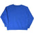 Back view of plain blue BYU crewneck sweatshirt