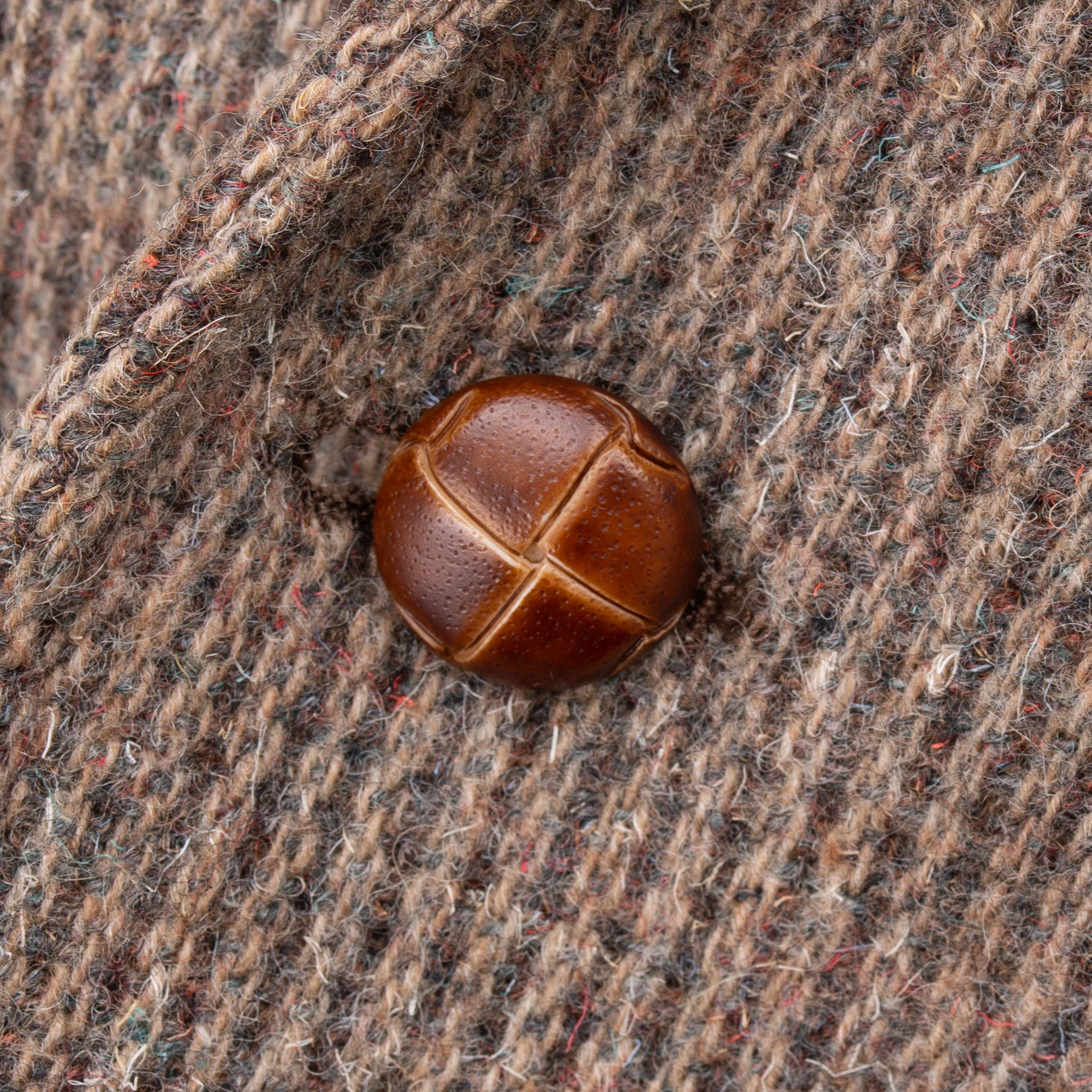 Vintage Pendleton Brown Wool Suede Blazer Jacket 1980S Size 46 Made In Usa