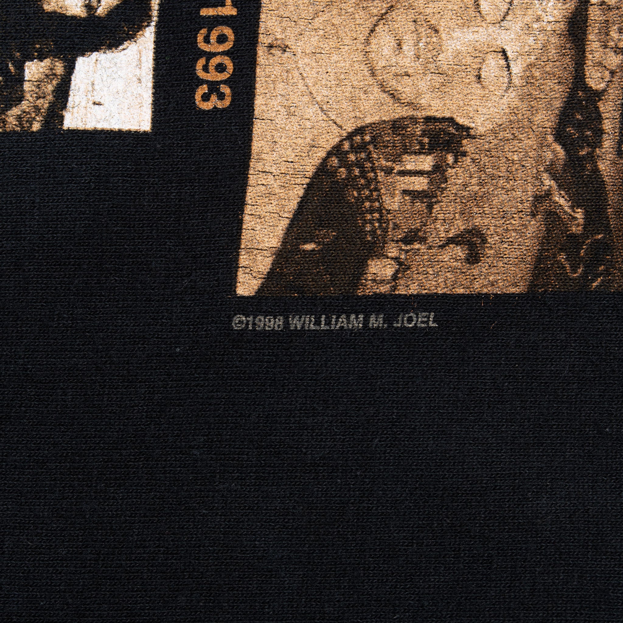 Vintage Billy Joel 1998 1999 Tour Tee Shirt Size XL