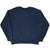 Back of navy University of Michigan crewneck sweatshirt with no graphic