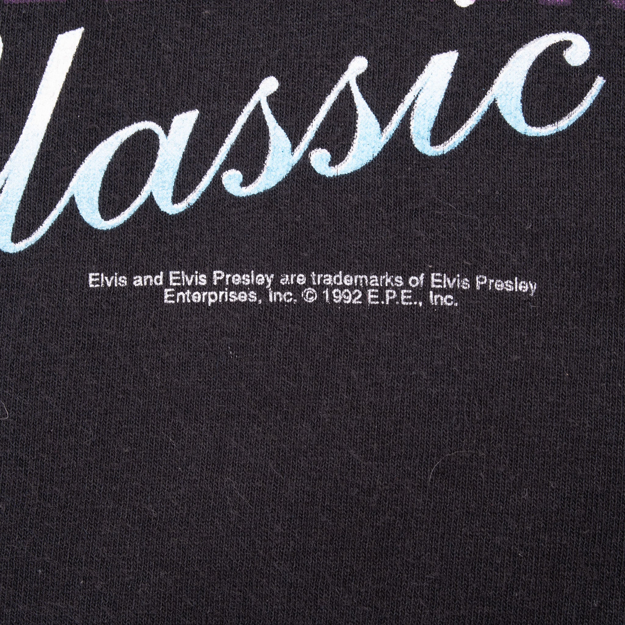 Vintage Elvis Presley American Classic 1992 Tee Shirt Size Large