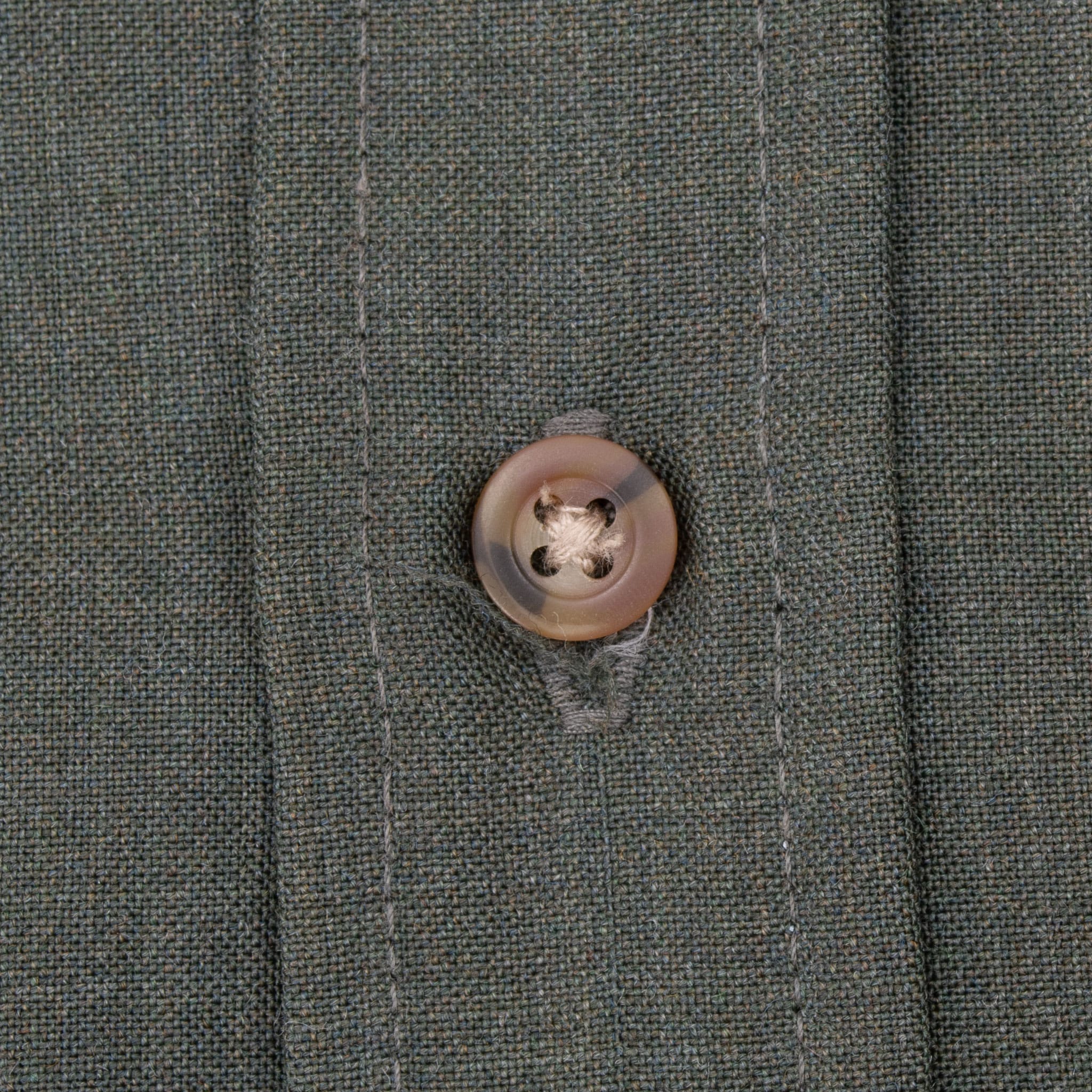 Vintage Pendleton Green Wool Shirt 2000S Size Xl