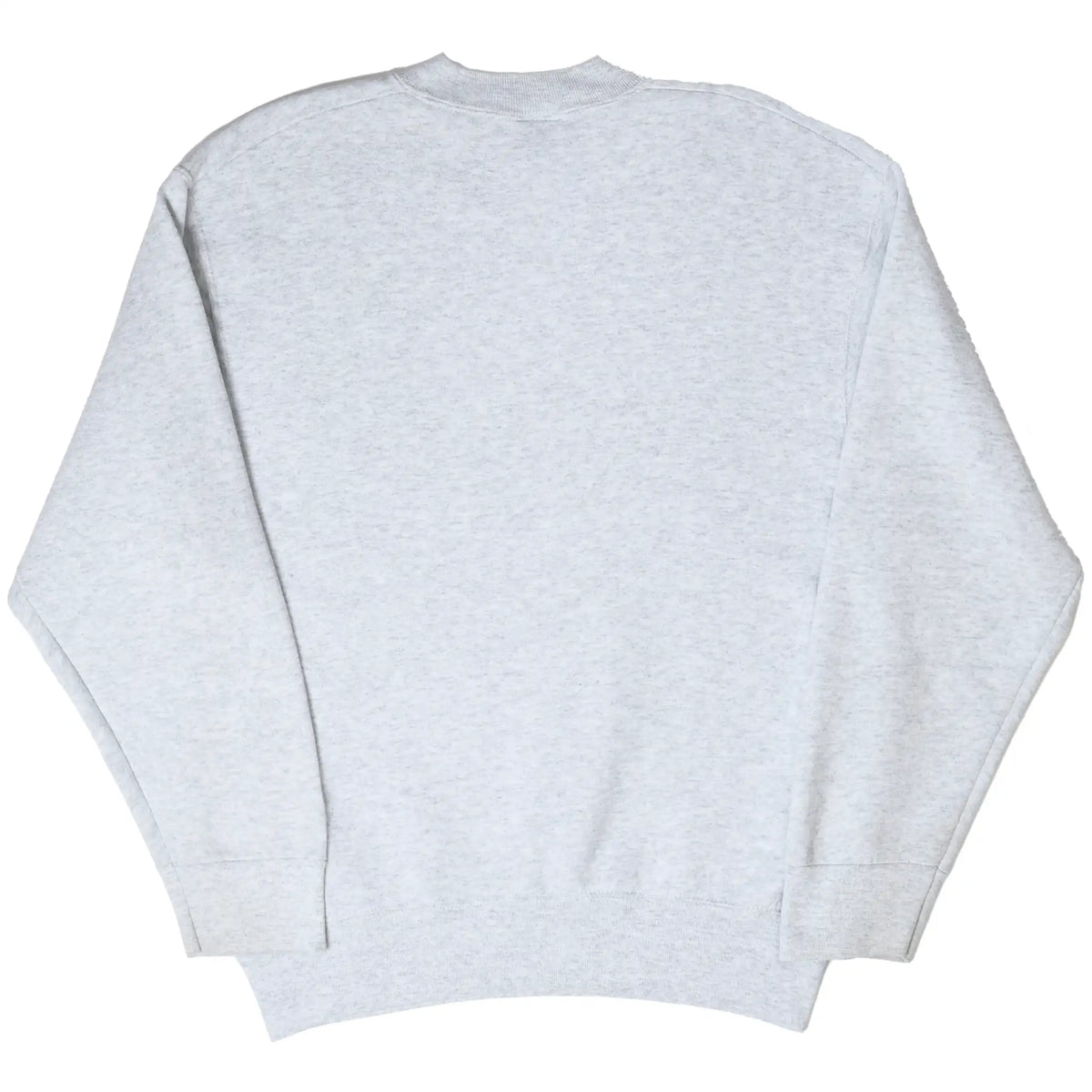 Back of plain gray Seattle Sonics crewneck sweatshirt