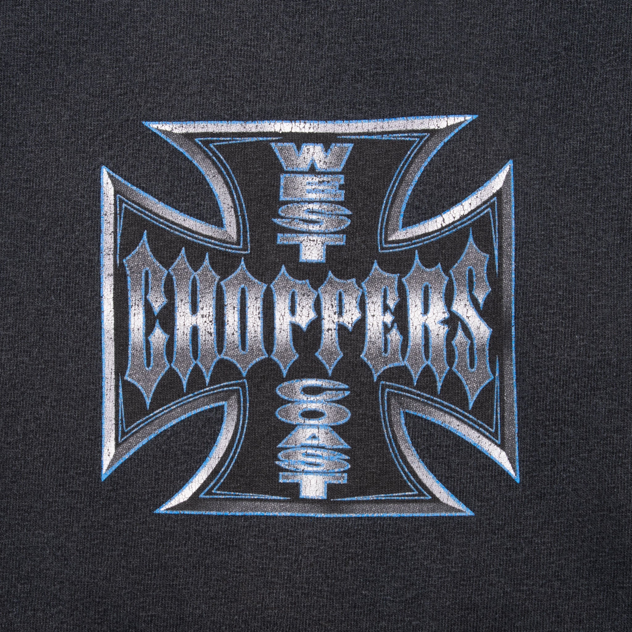 Vintage West Coast Chopper 2003 Biker Tee Shirt Size 2XL