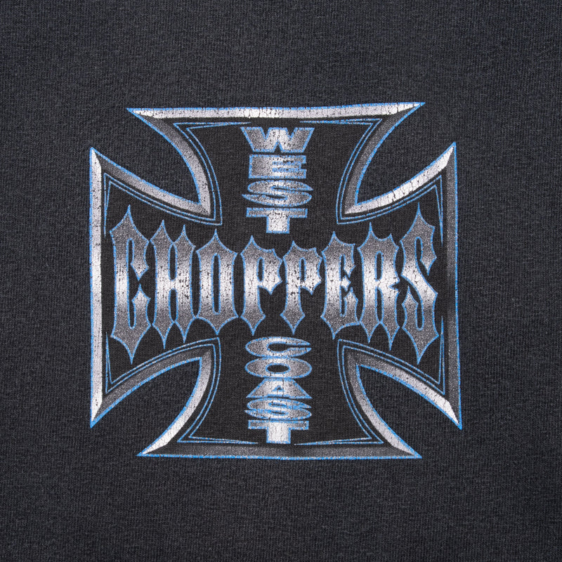 Vintage West Coast Chopper 2003 Biker Tee Shirt Size 2XL