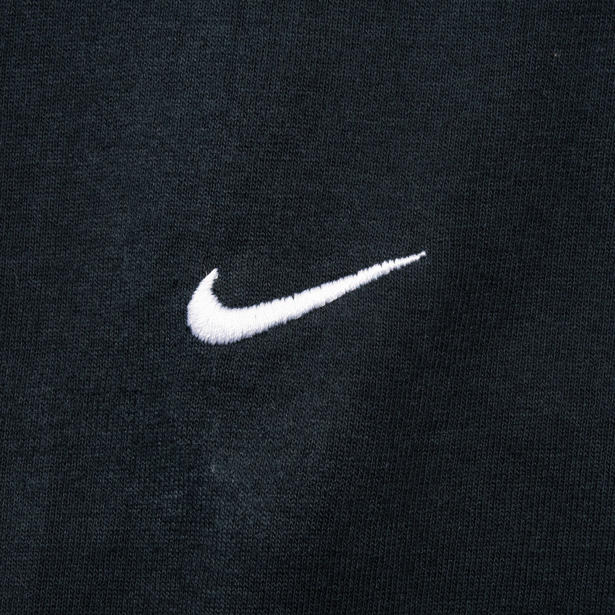 Vintage Nike Classic Swoosh Black Tee Shirt 2000S Size 2XL