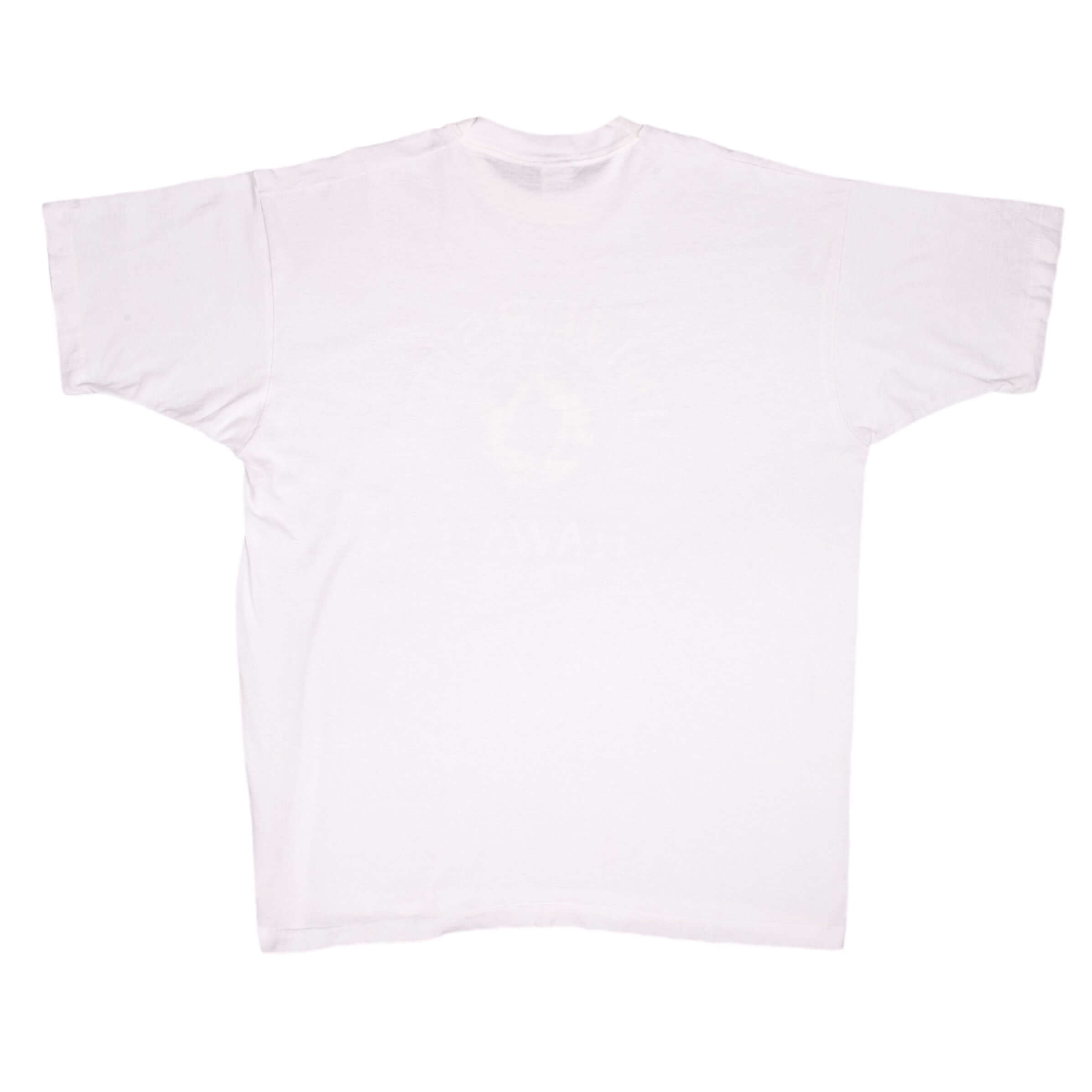 Vintage University Of Hawaii 1990S Tee Shirt Size 2XL Made In USA With Single Stitch Sleeves