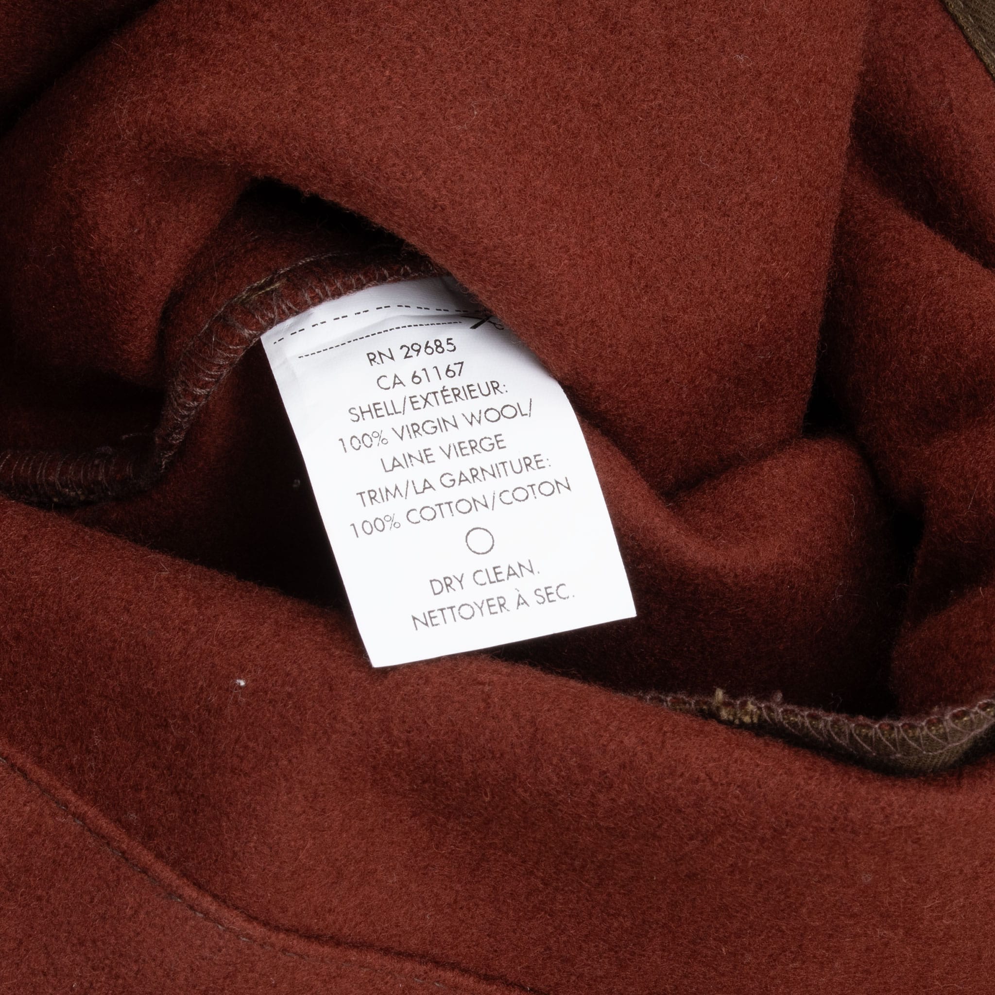 Vintage Pendleton Woolen Brown Clay Overshirt Jacket 2000S Size Large