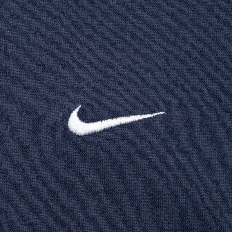 Vintage Nike Classic Swoosh Navy Blue Tee Shirt 2000S Size XL