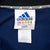 Vintage Adidas Blue Fleece Pullover Windbreaker Jacket 1990S Size Large