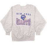 Vintage Champion Reverse Weave Nfl New York Giants Sweatshirt 1990S Size Large Made In Usa
