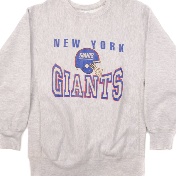 Vintage Champion Reverse Weave Nfl New York Giants Sweatshirt 1990S Size Large Made In Usa