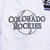 Vintage Mlb Colorado Rockies White Jersey Size Large 2000S
