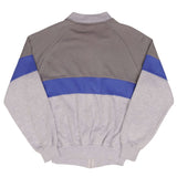 Vintage Adidas Full Zip Grey Sweatshirt Jacket 1990S Size XL