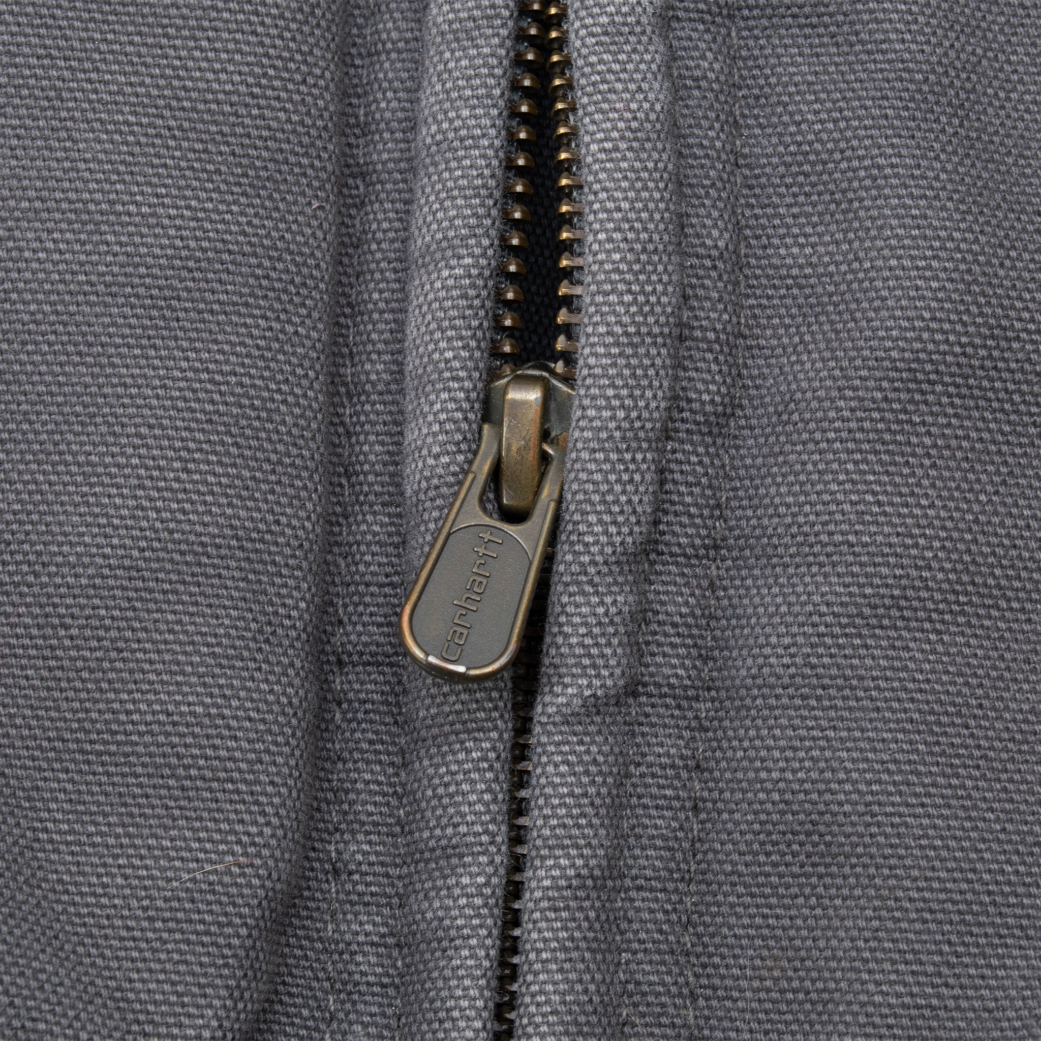 Vintage Carhartt Grey Active Worker Kids Jacket Size Medium Youth(10-12)