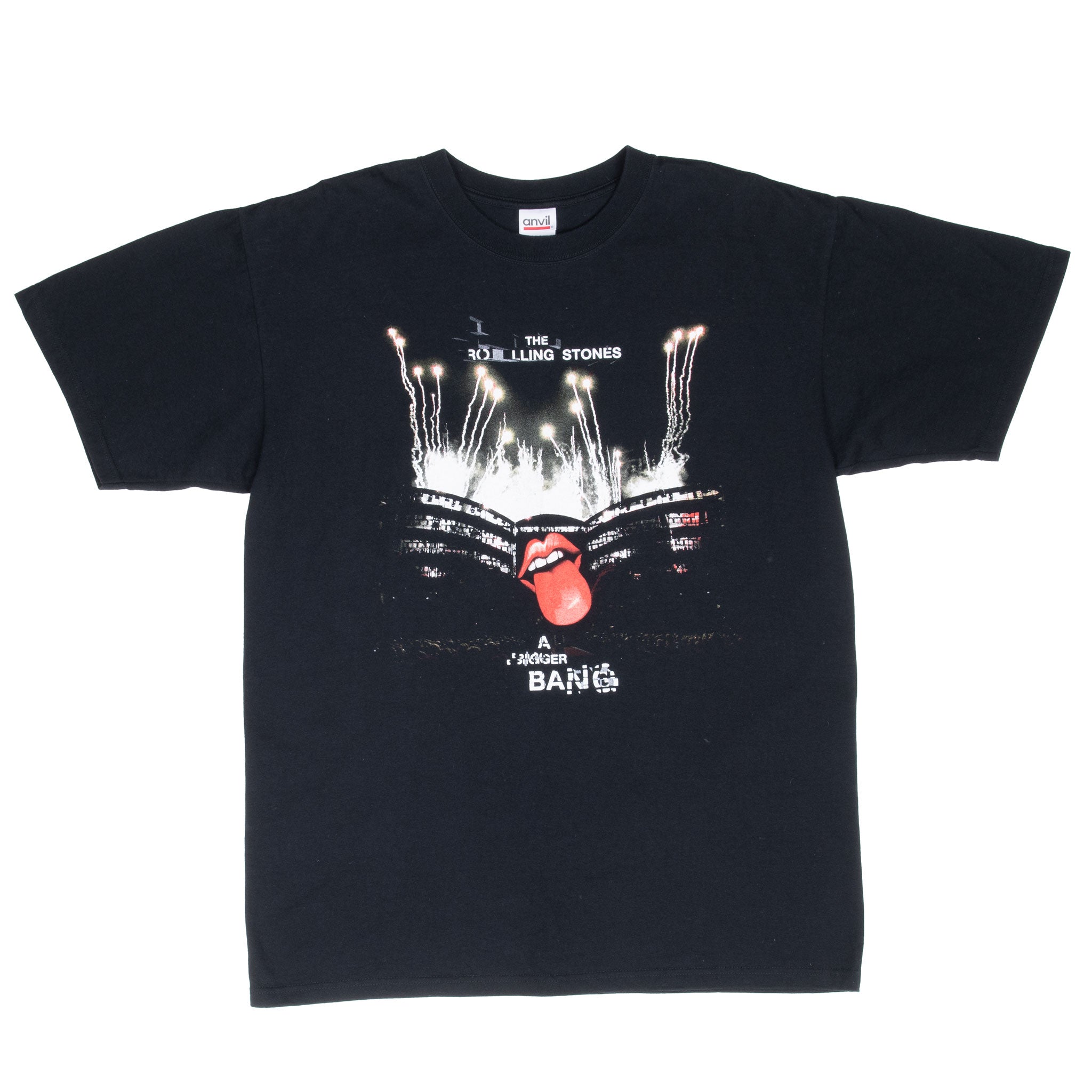 Vintage The Rolling Stones A Bigger Bang 2006 Tee Shirt Size Large