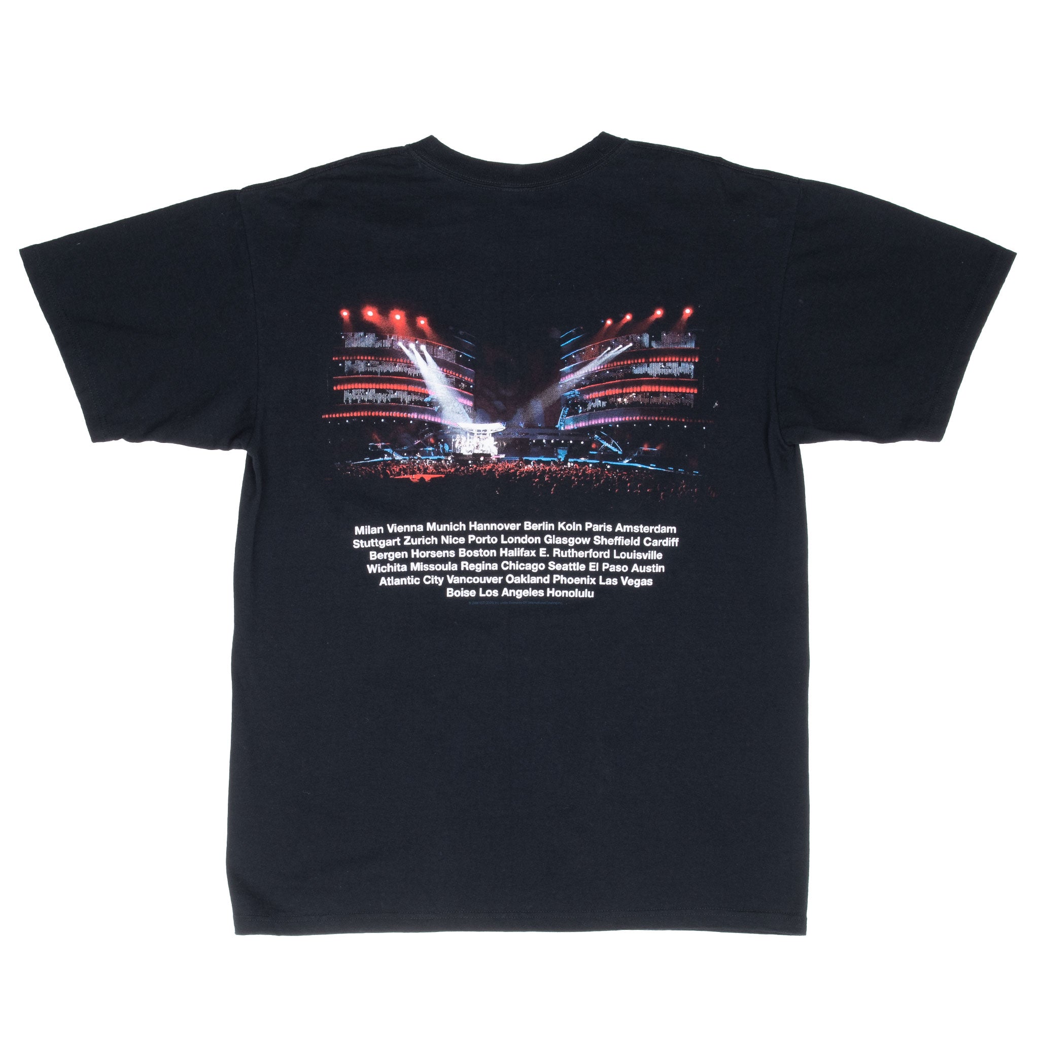 Vintage The Rolling Stones A Bigger Bang 2006 Tee Shirt Size Large