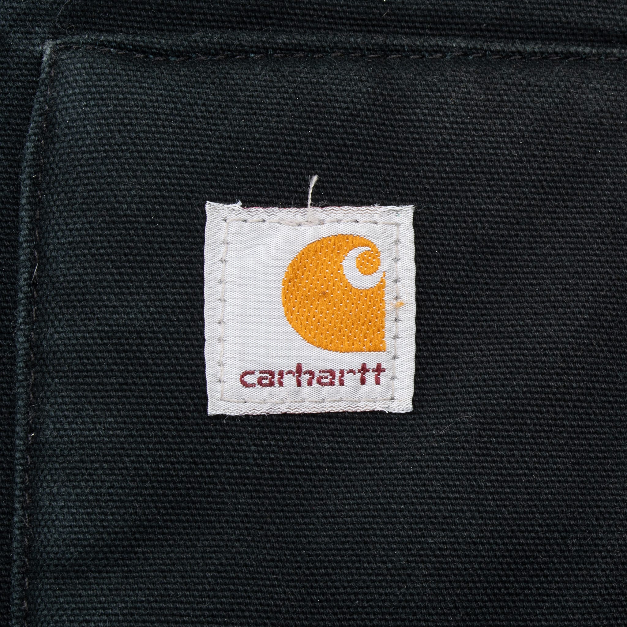 Vintage Carhartt Quilt Lined Black Vest Jacket V01Blk 2008 Size Xl