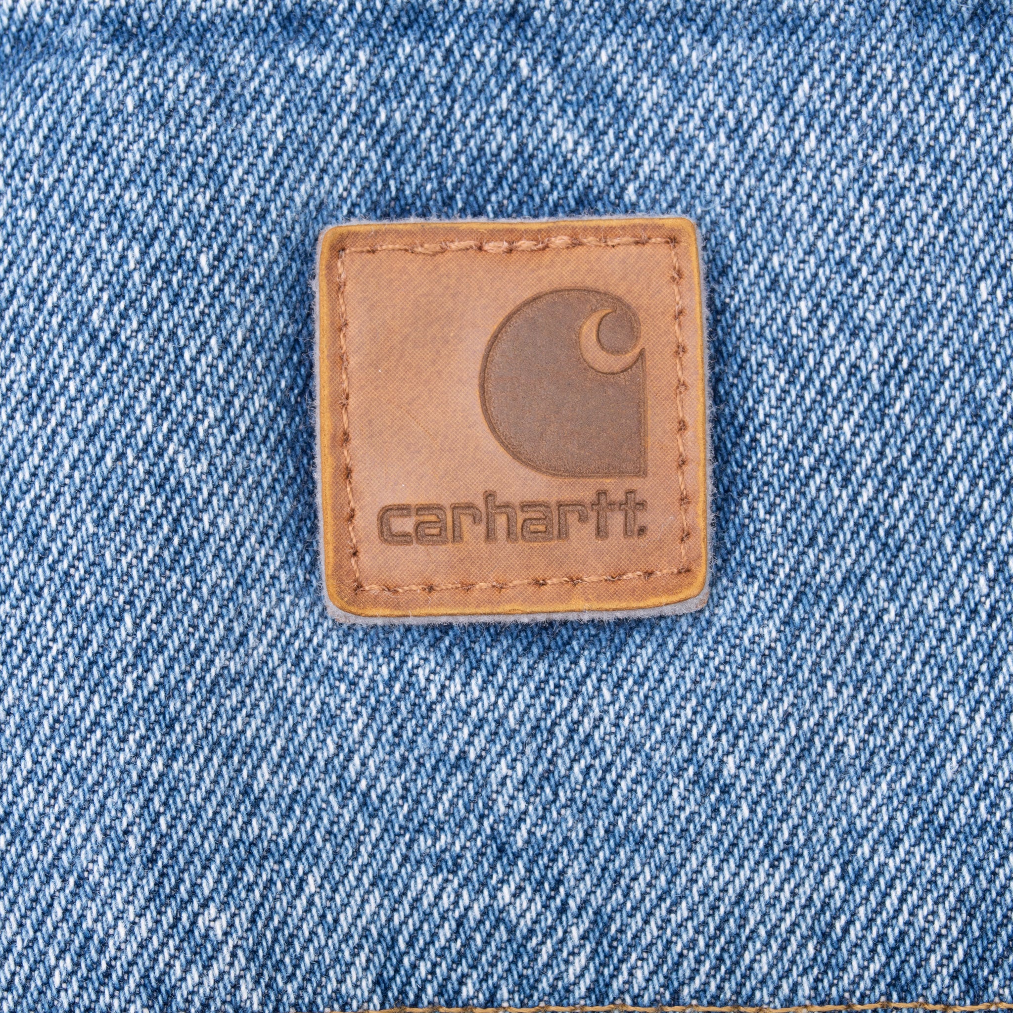 Vintage Carhartt Double Knee Carpenter Blue Jeans Leather Patch B73DST Size 34X35

Size On Tag 34X36 actual size 34X35&nbsp;











