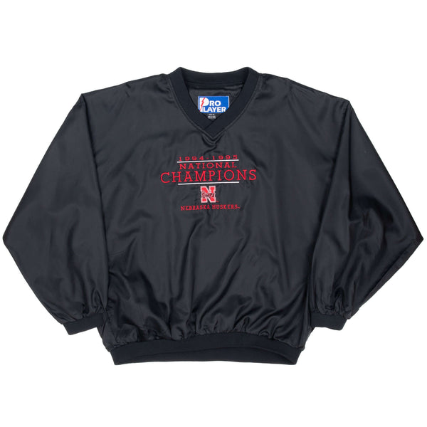 Vintage Ncaa Nebraska Huskers Champions 1994 Pullover Windbreaker Jacket Size XL