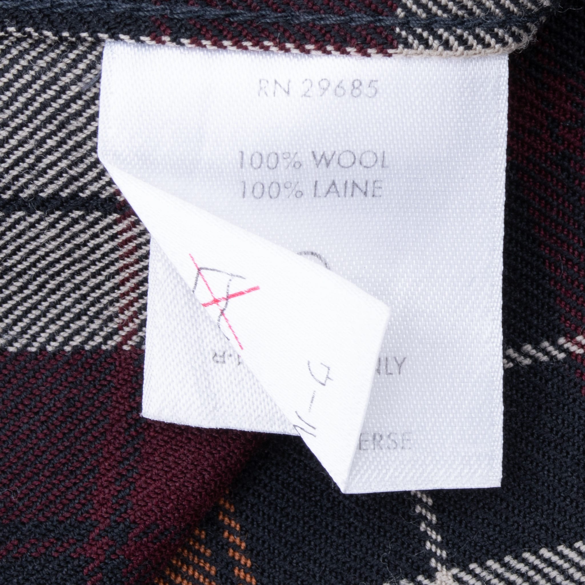 Vintage Pendleton Brown Plaid Western Wool Shirt 2000S Size Large