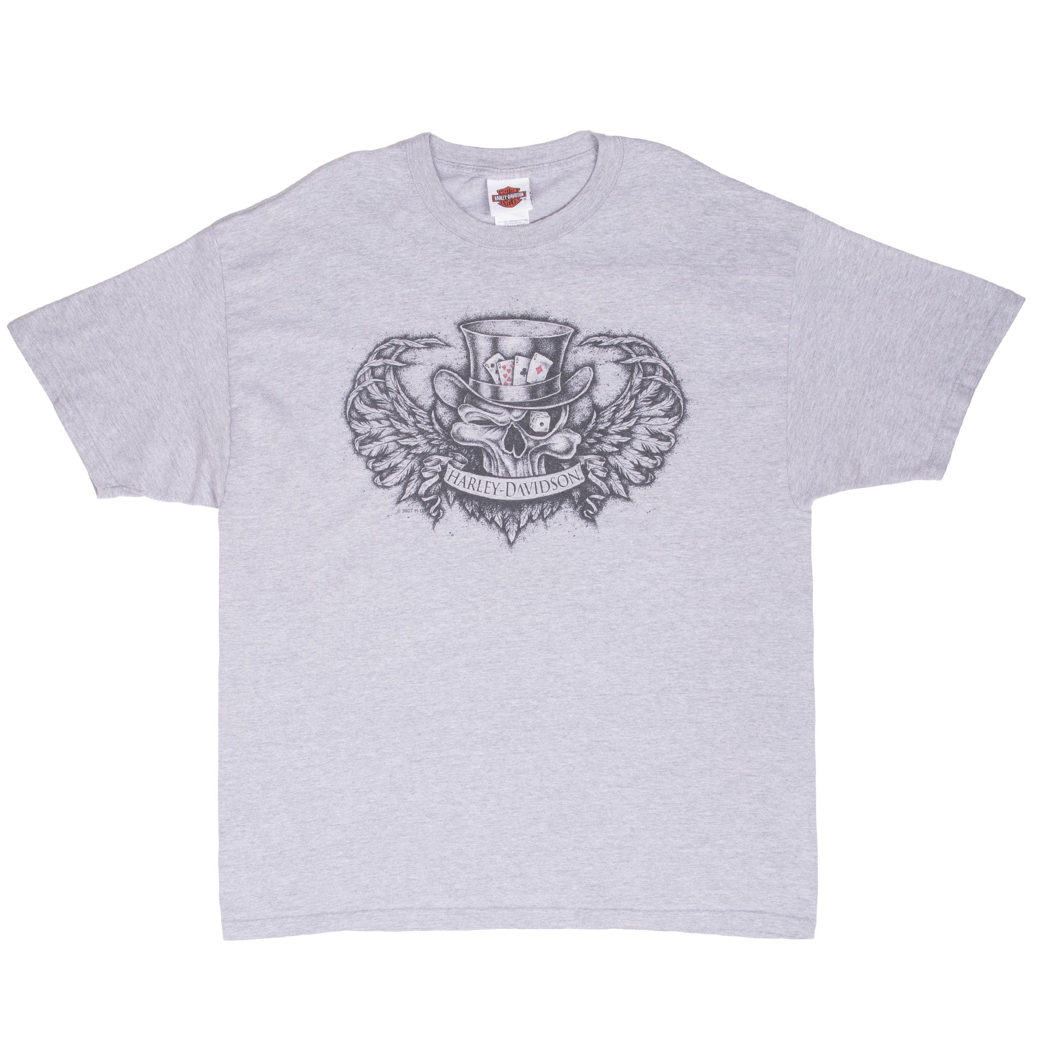 Vintage Harley Davidson Las Vegas Tee Shirt 2007 Size XL Made In USA