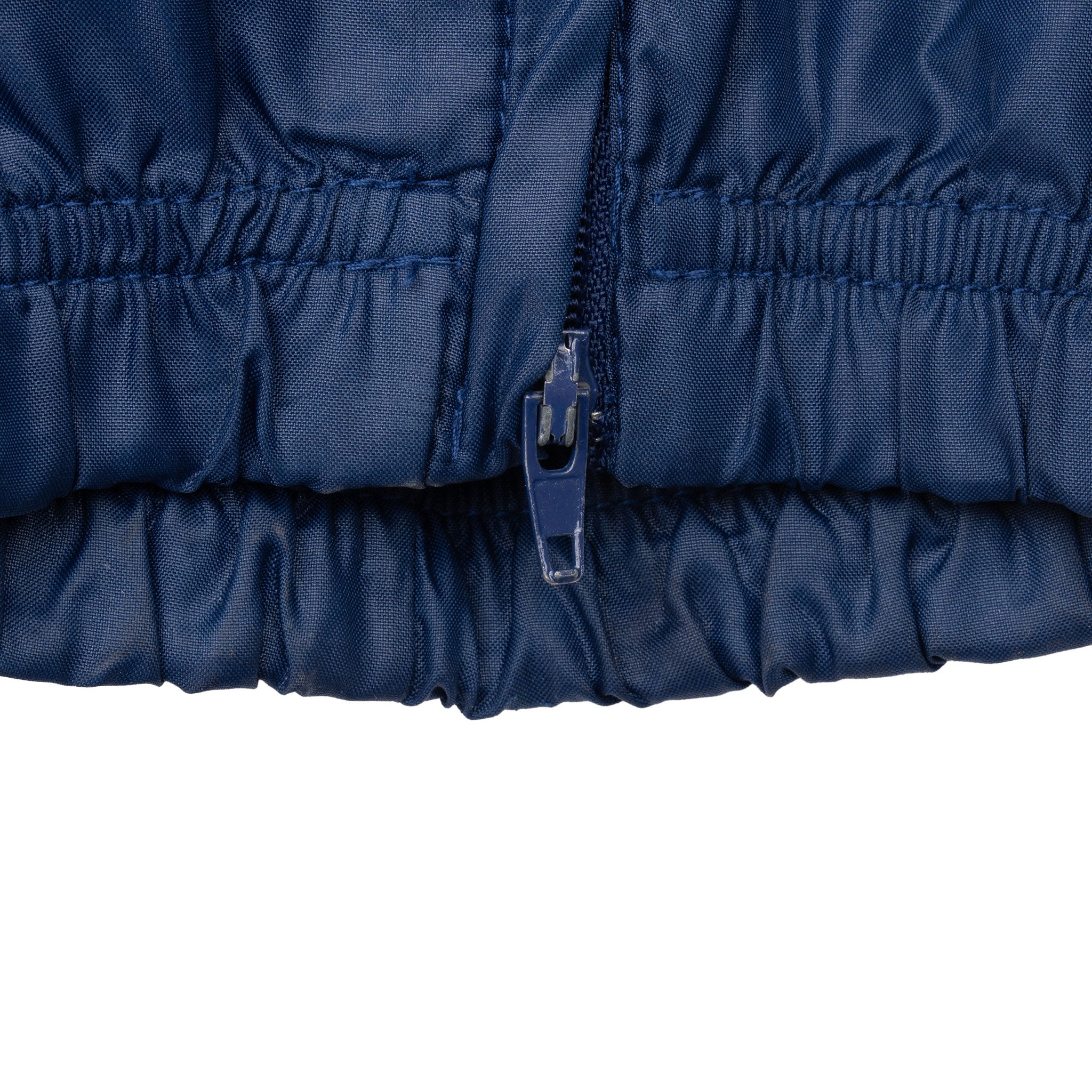 Vintage Nike Classic Swoosh Blue Nylon Track Pants 1990S Size Medium Woman