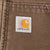 Vintage Carhartt Brown Active Worker Kids Jacket JQ682 1990S Size Medium Youth Made In Usa