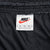 Vintage Nike Black White Classic Swoosh Basketball Track Shorts 1990S Size XL