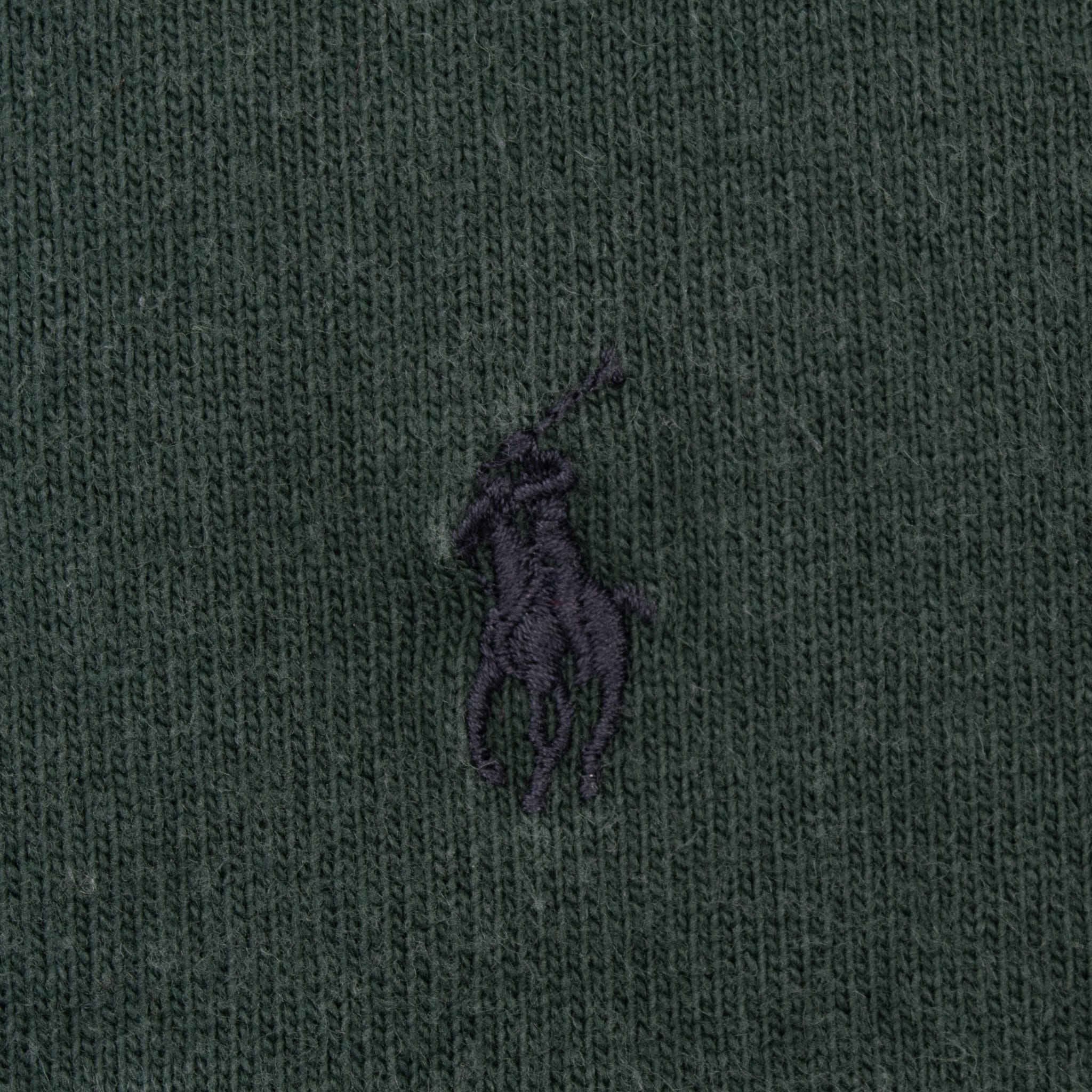 Vintage Polo Ralph Lauren Blue Green Striped Rugby Polo Shirt 1990S Size Large
