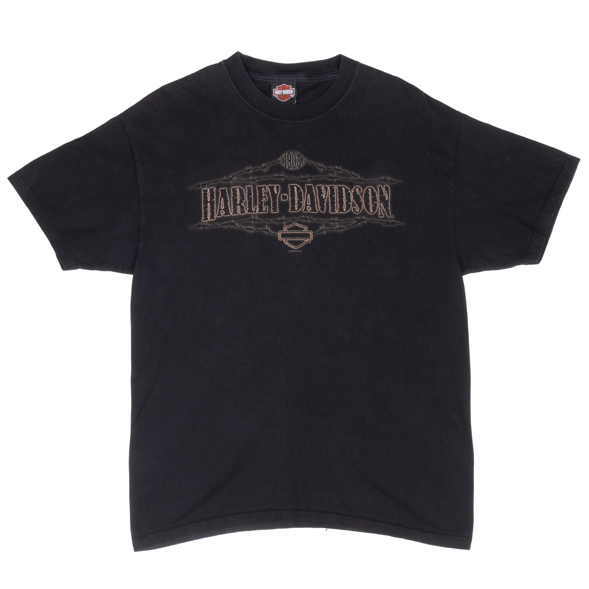 Vintage Harley Davidson High Mile Tee Shirt 2007 Size Large Made In Usa