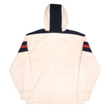 Vintage Tommy Hilfiger Beige Creme Hooded Jacket 1990S Size Large