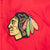 Vintage Nhl Chicago Blackhawk Heavy Windbreaker Jacket 1990S Size 7 Years