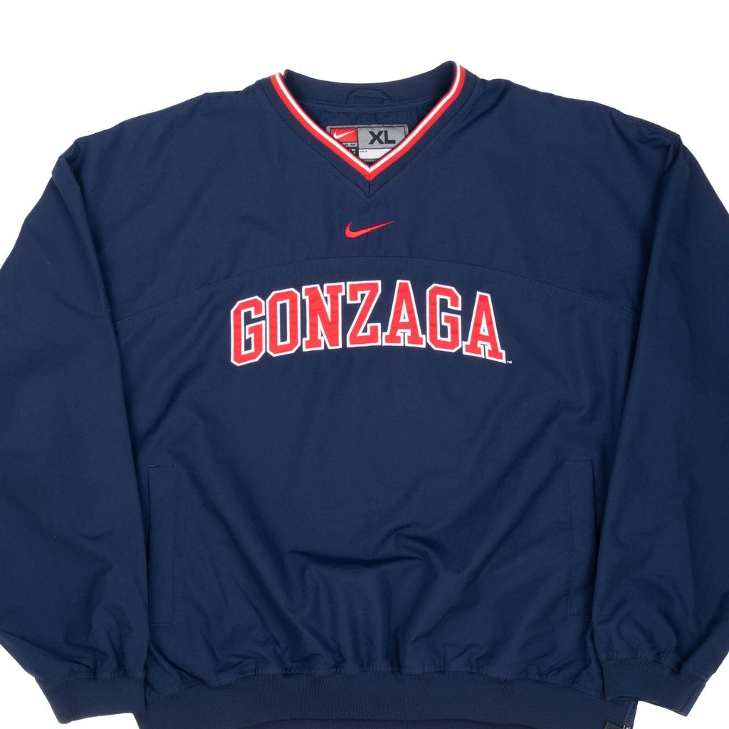 Vintage Nike Ncaa Gonzaga Windbreaker Pullover Jacket 1990S Size XL
