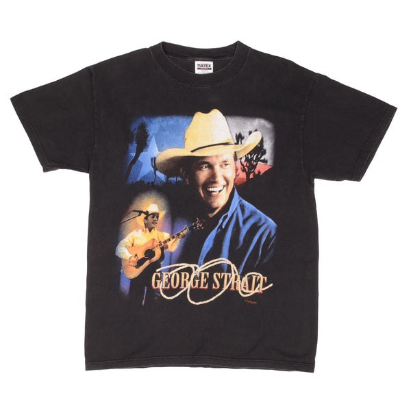 Vintage George Strait Country Music Festival Tee Shirt 1998 Size Large