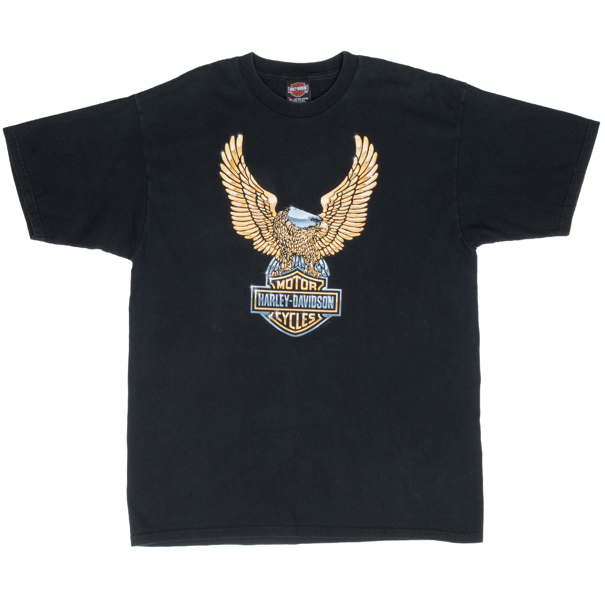 Vintage Harley Davidson Eagle Durango Colorado 2003 Tee Shirt Size XL Made In Usa