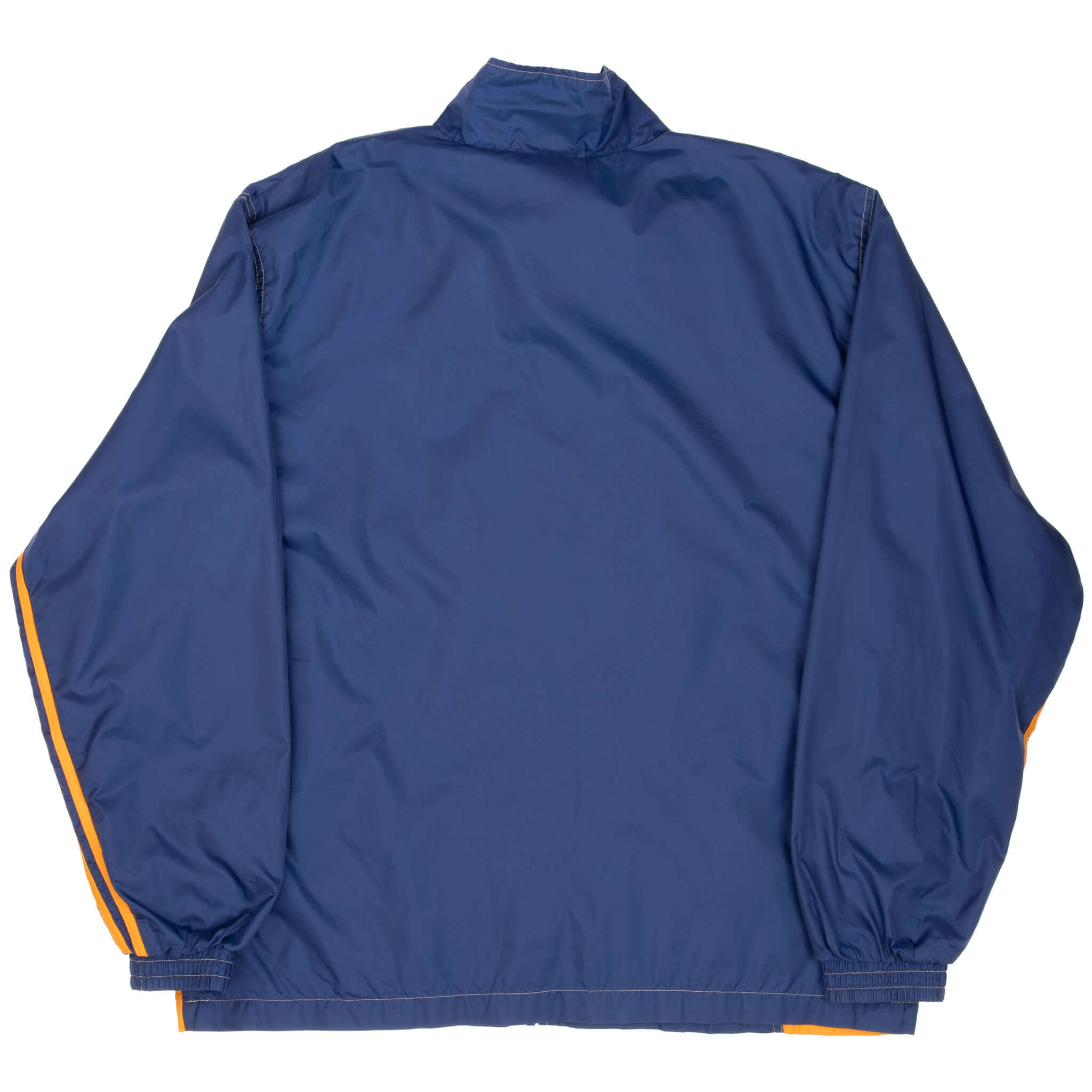 Vintage Adidas Blue Nylon Windbreaker Jacket 1990S Size Medium