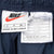 Vintage Nike Snap Buttons Navy Blue Track Pants 1990S Size Small