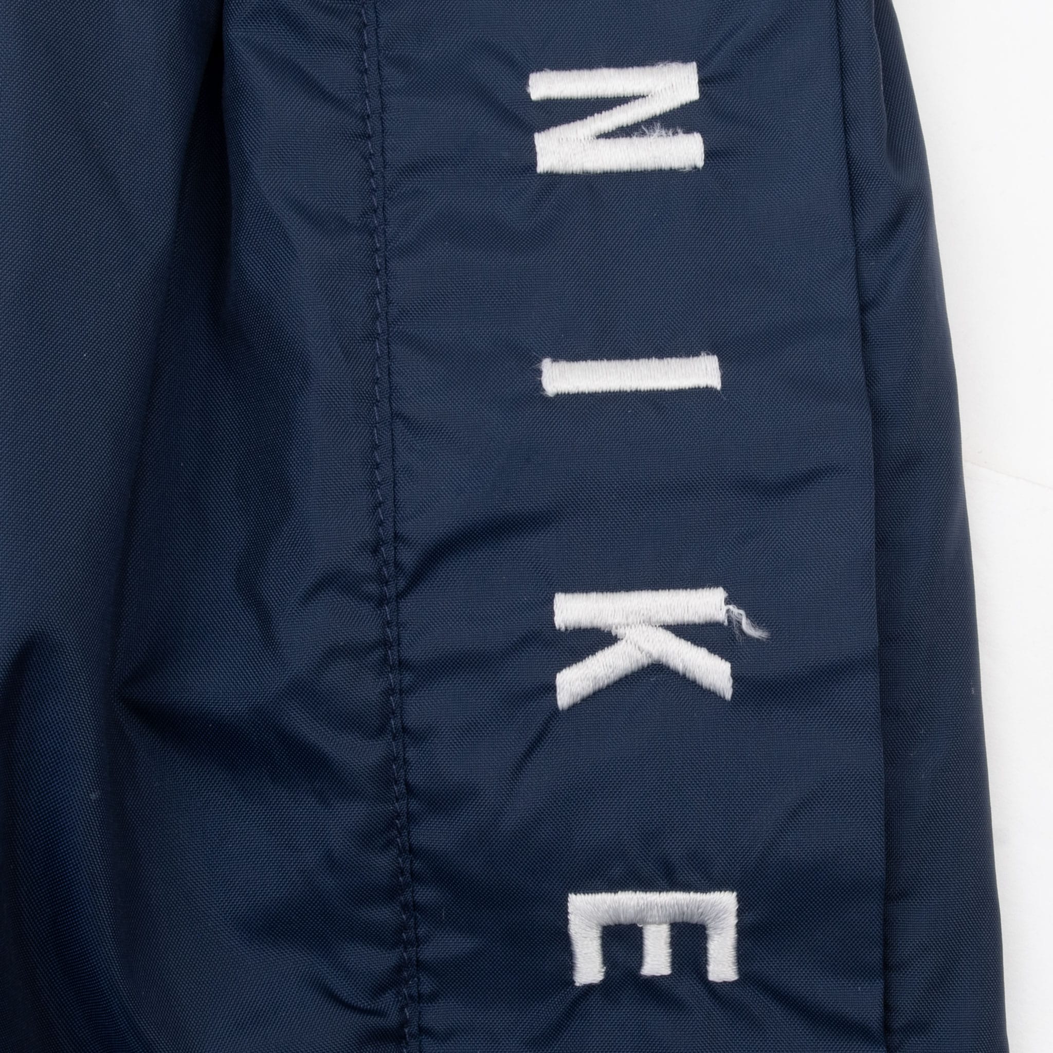 Vintage Nike Snap Buttons Navy Blue Track Pants 1990S Size Small