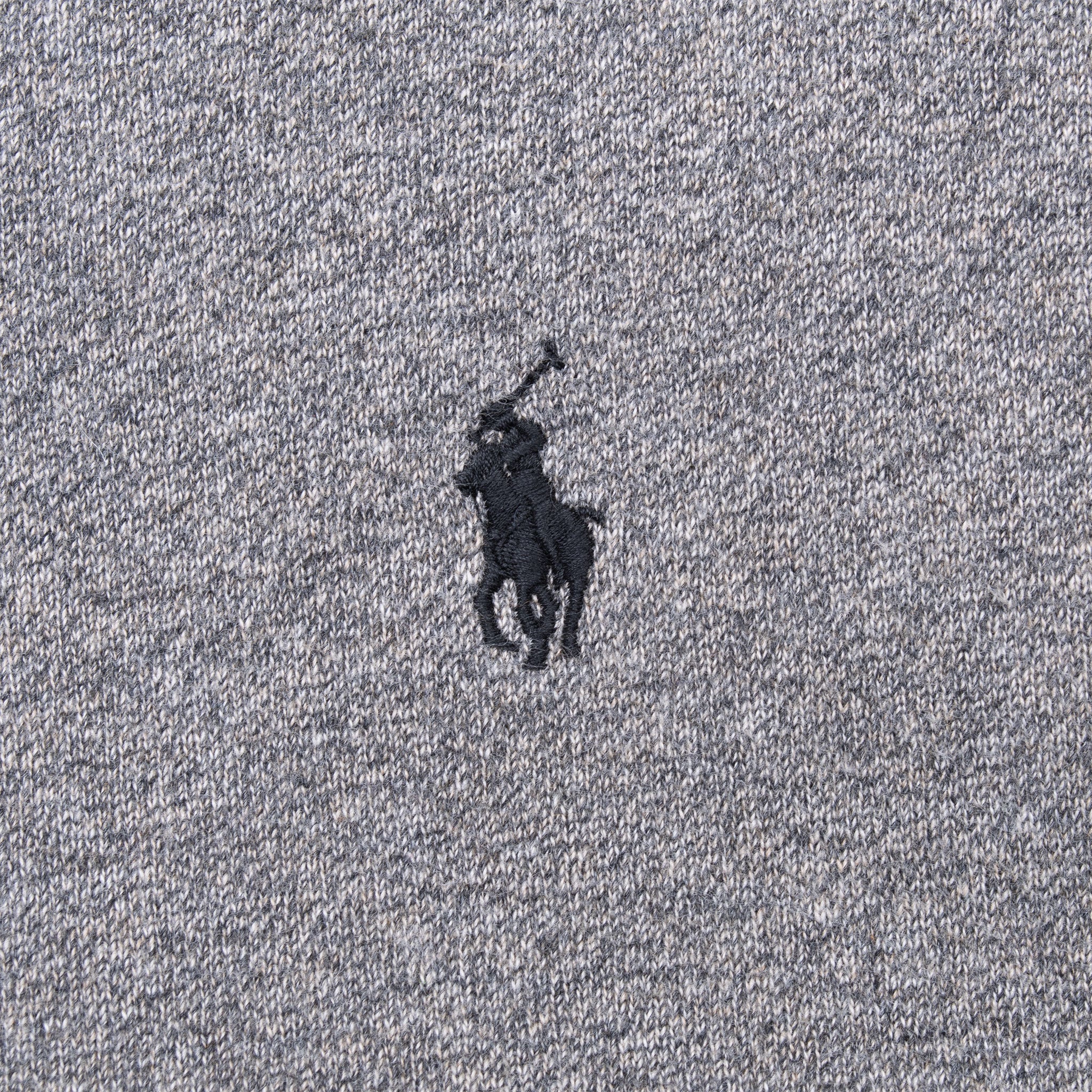 VINTAGE RALPH LAUREN FULL ZIP CLASSIC GREY HOODIE SWEATSHIRT SIZE XL